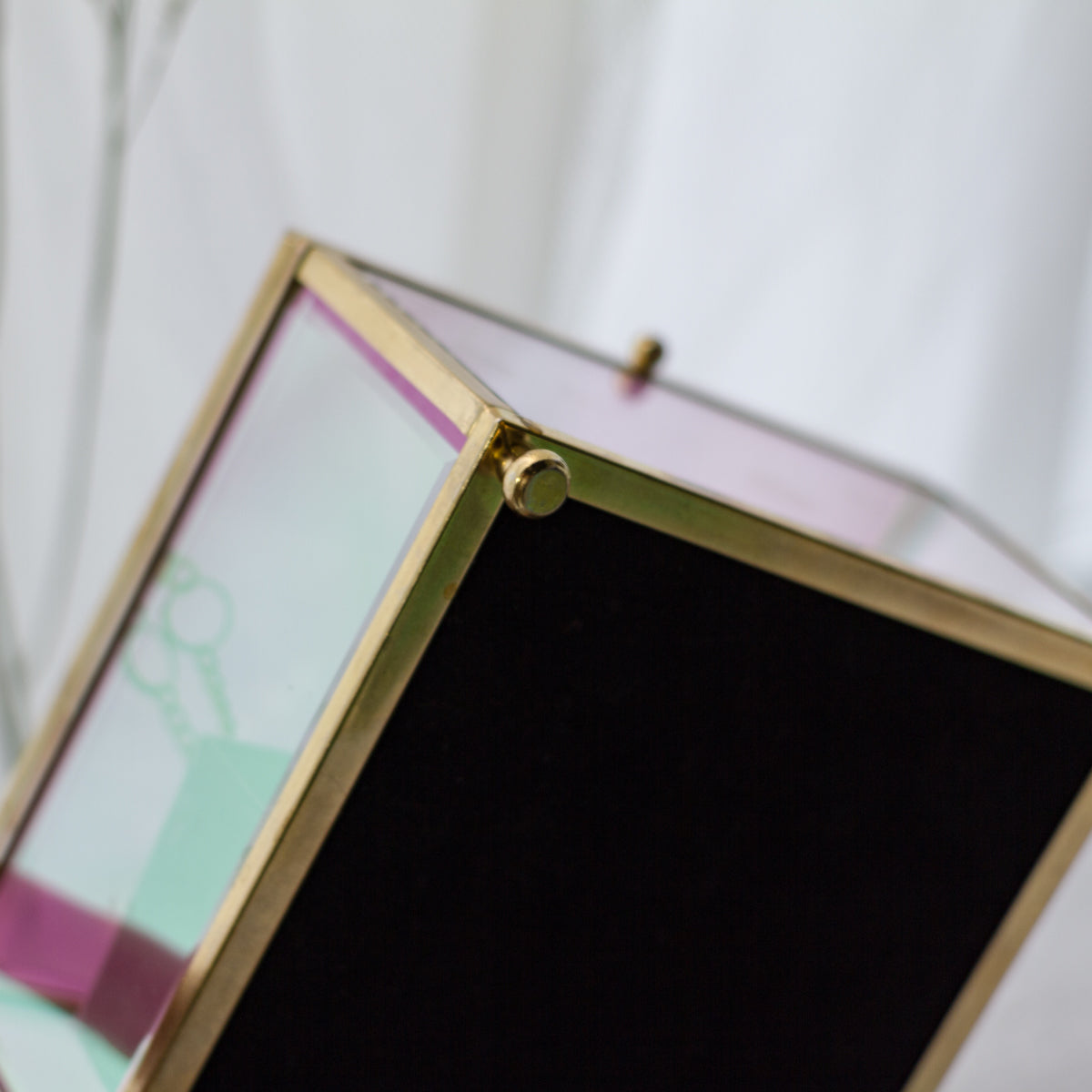 歐若拉・極光立方方玻璃珠寶盒